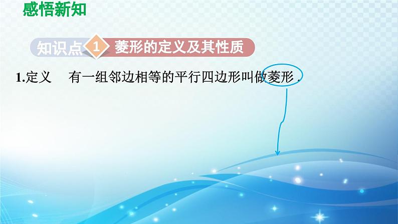 19.3.2 菱形 沪科版八年级数学下册导学课件第3页