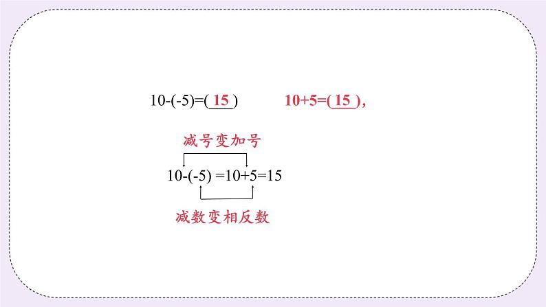 2.5 课时3 有理数的减法 课件第6页