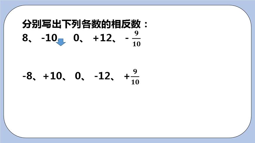 2.4 絕對(duì)值與相反數(shù)（第二課時(shí) 相反數(shù)）課件第7頁(yè)