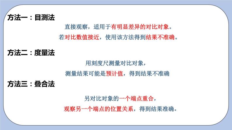 6.1 线段、射线、直线（第二课时 线段长短的比较）课件06