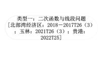 中考数学复习重难点突破十四二次函数与几何综合题类型一二次函数与线段问题教学课件