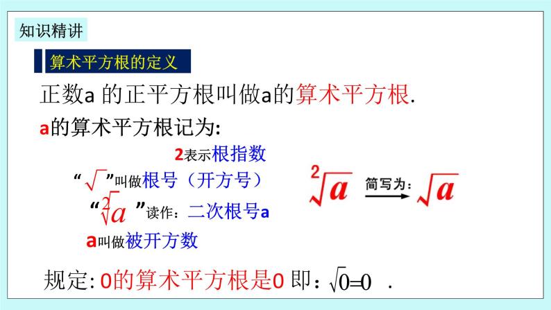 浙教版数学七上 3.1.2 算术平方根 课件05