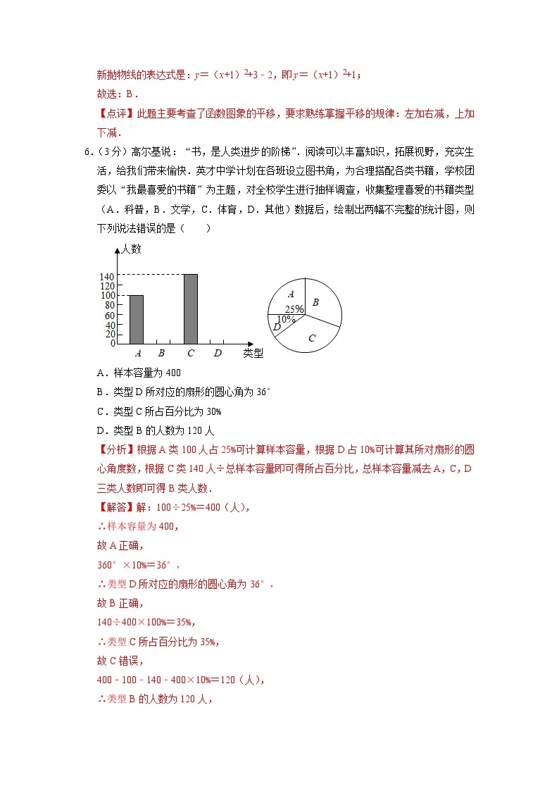 徐州市C卷-2023年中考数学金榜预测卷（江苏地区专用）03