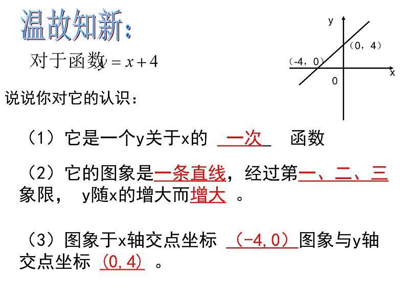 2023年浙江省中考数学二轮专题复习:一次函数 复习课件第3页
