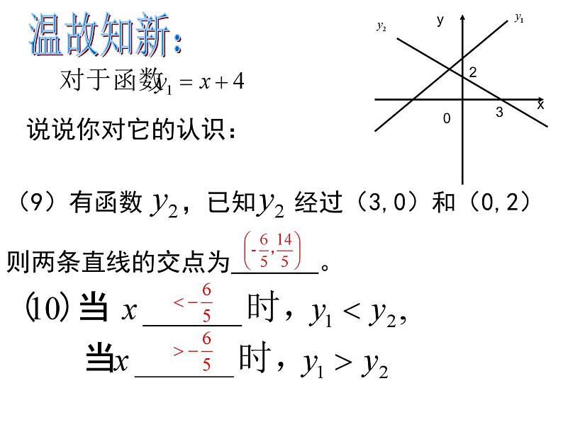 2023年浙江省中考数学二轮专题复习:一次函数 复习课件第6页