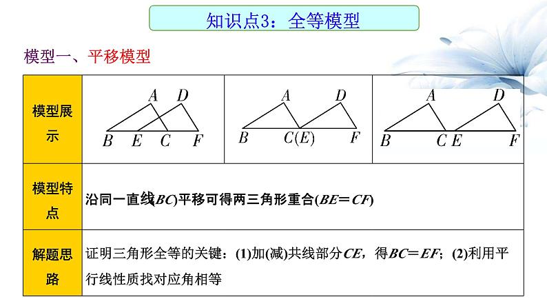 2023年中考数学一轮专题复习课件 全等三角形第4页