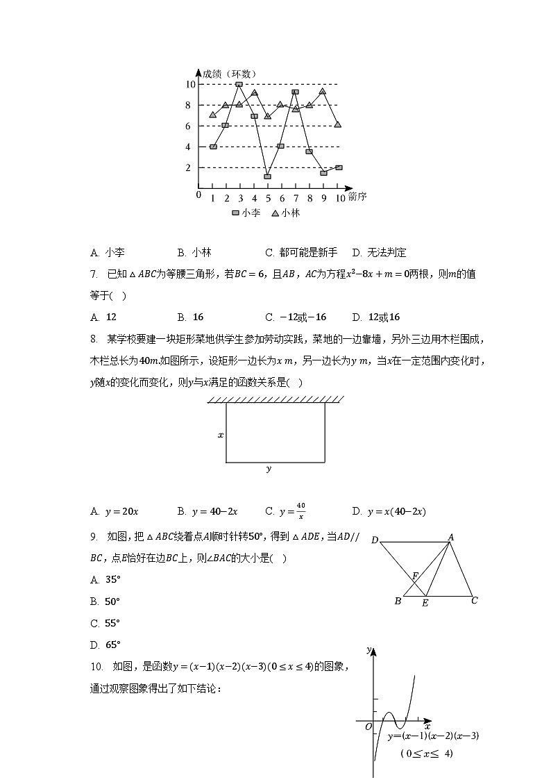 2023年广东省佛山市南海区狮山镇中考数学一模试卷(含解析)第2页