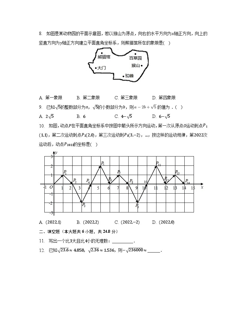 2022-2023学年福建省福州六中七年级(下)期中数学试卷(含解析)第2页