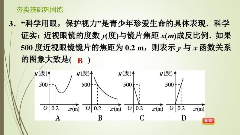 6.3 反比例函数的应用 浙教版八年级数学下册习题课件05