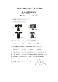 辽宁省沈阳市虹桥中学2022-2023学年七年级下学期期中数学试卷