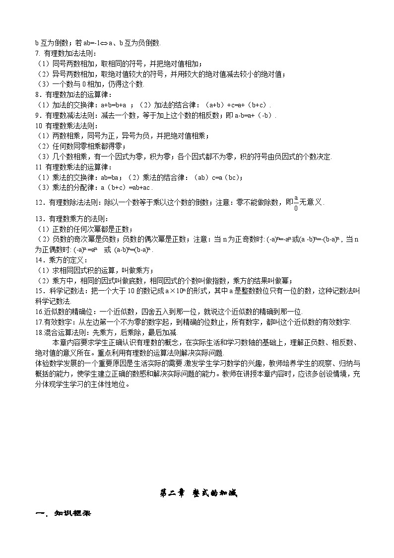 初中数学知识点全总结第2页