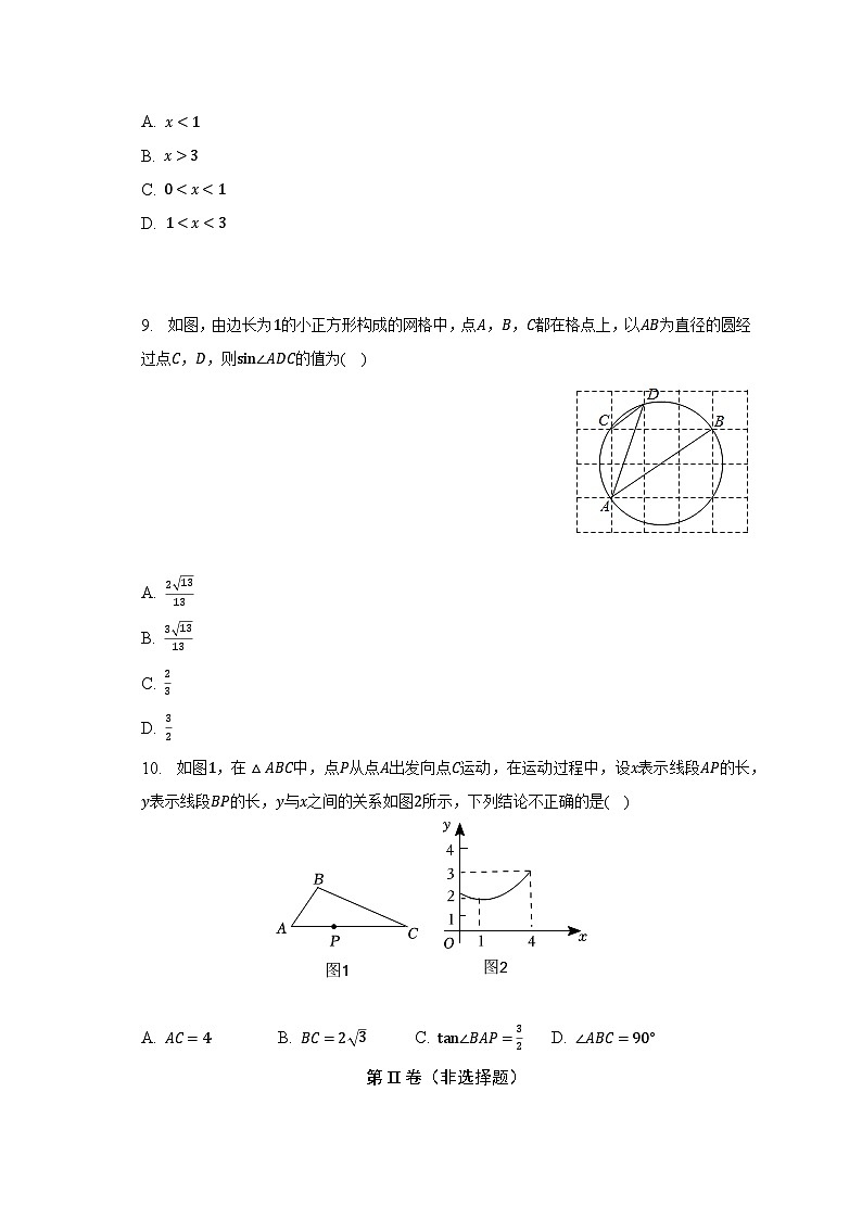 2023年广东省东莞市中考数学二模试卷(含解析)第2页
