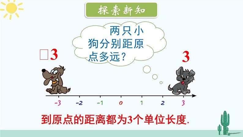 北师大版数学七年级上册 2.3绝对值 课件+同步教案04