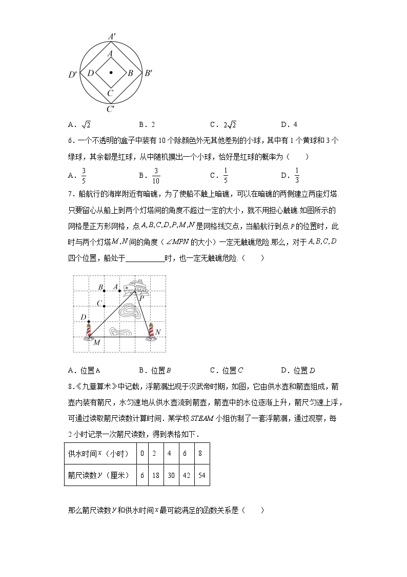 2023年北京市昌平区中考二模数学试卷（含解析）02