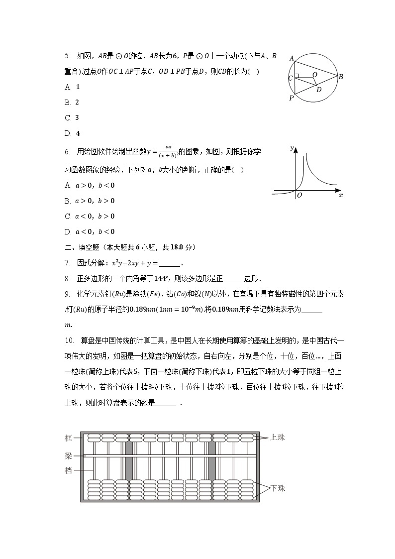 2023年江西省景德镇市中考数学二模试卷（含解析）02