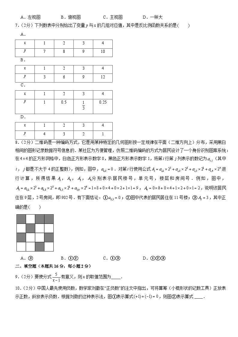 2021北京燕山初三一模数学(教师版)第2页