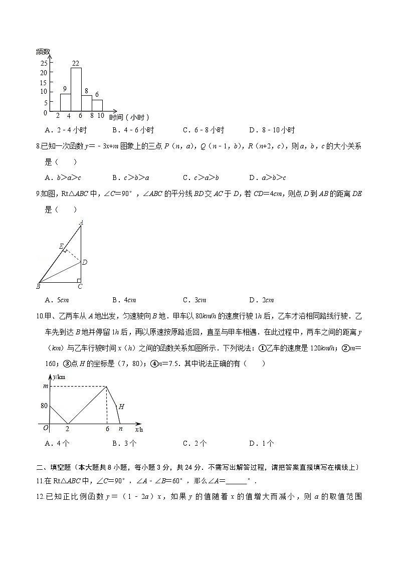 必刷卷01-2020-2021学年八年级数学下学期期末仿真必刷模拟卷(湘教版)02