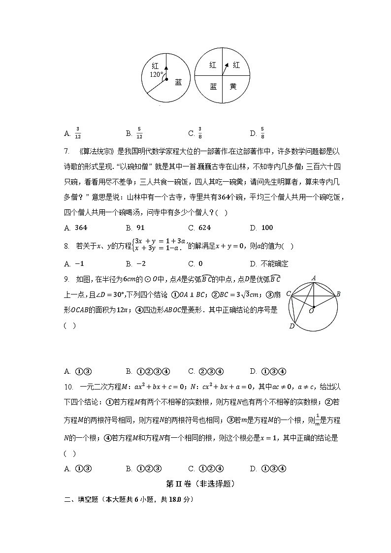 2023年广东省梅州市兴宁市石马中学中考数学一模试卷(含解析)第2页