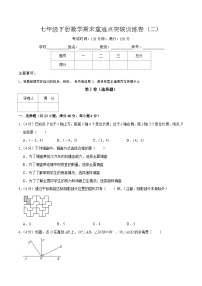 【七下】数学期末重难点突破训练卷（二）（含解析）