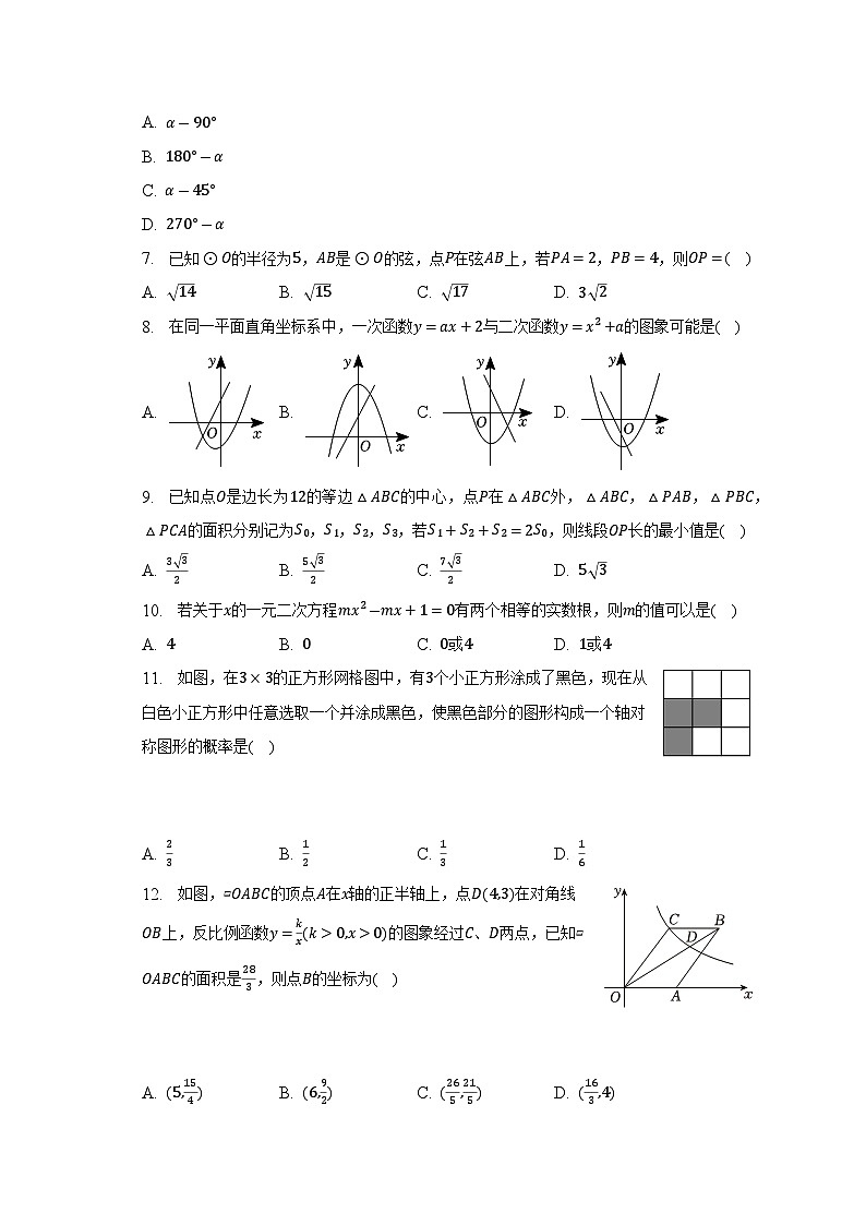 2023年山东省临沂市兰陵县中考数学二模试卷(含答案)第2页