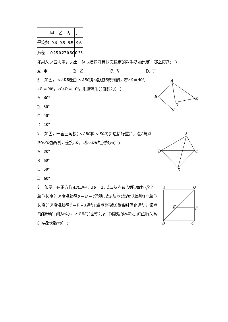 2023年辽宁省鞍山市中考数学一模试卷(含解析)02