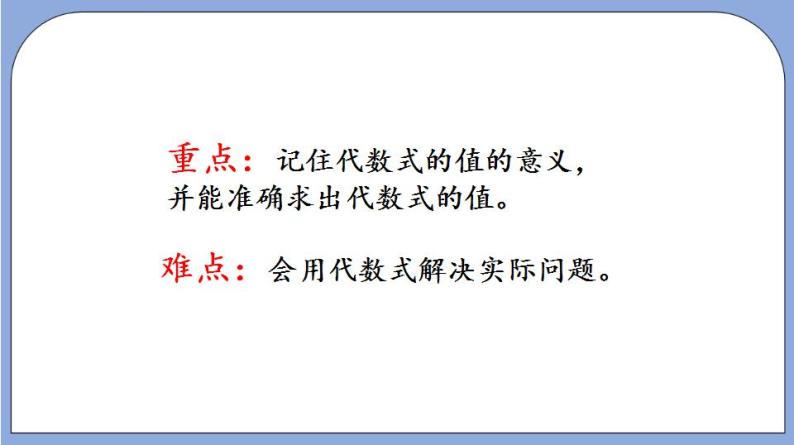 沪教版五四制数学七年级上册9.3 《代数式的值》精品教学课件+作业（含答案）04