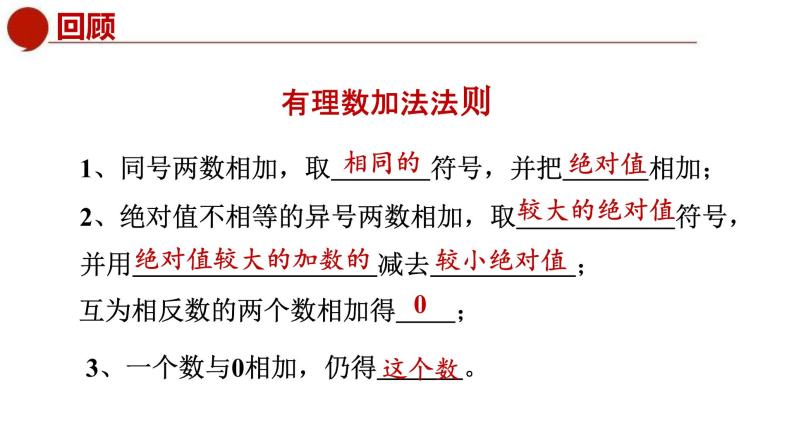 青岛版数学七上3.1有理数的加法与减法（4）（课件PPT）02