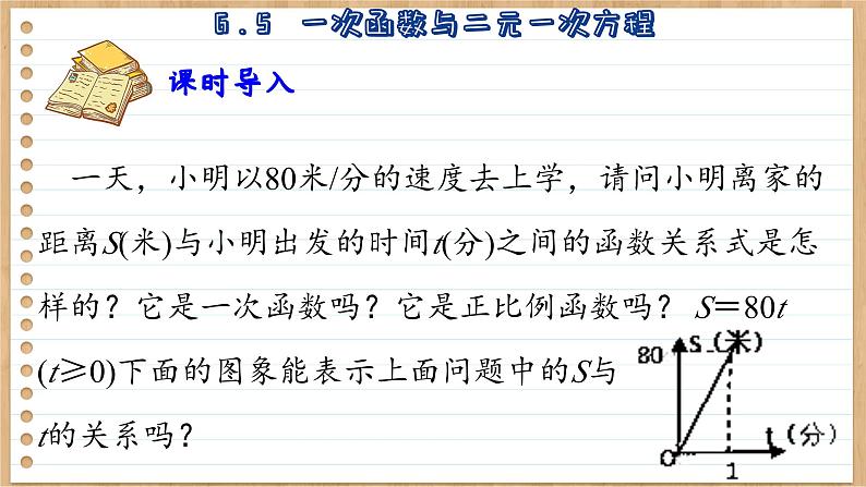 苏科版数学八上6.5 一次函数与二元一次方程 (课件PPT)03