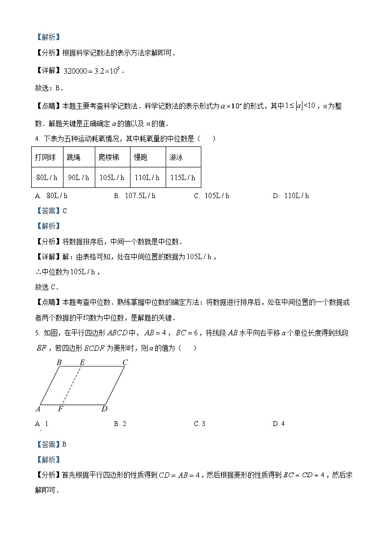 2023年广东省深圳市中考数学真题 (含解析)第2页