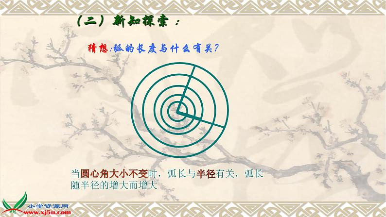 4.2弧长-沪教版(上海)六年级数学第一学期课件08