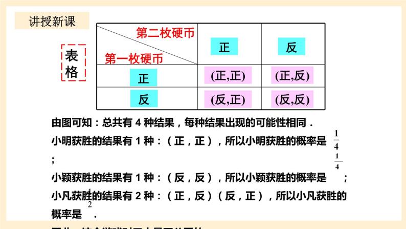 北师大版数学九年级上册3.1.1《 用树状图或表格求概率1》课件08