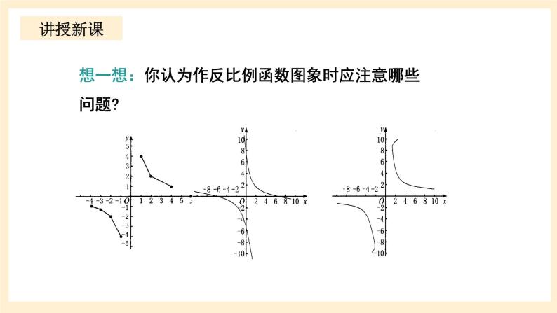 北师大版数学九年级上册6.2.1《 反比例函数的图象与性质1》课件07