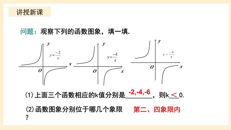 北师大版数学九年级上册6.2.2《 反比例函数的图象与性质2》课件05