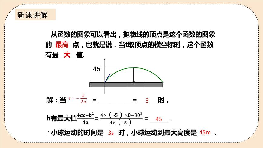 人教版數(shù)學(xué)九年級(jí)上冊(cè)《實(shí)際問題與二次函數(shù)》第一課時(shí)最值問題 課件第7頁(yè)