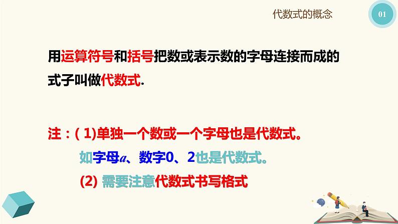 9.2代数式(同步课件)-【一堂好课】2021-2022学年七年级数学上册同步精品课堂(沪教版)04