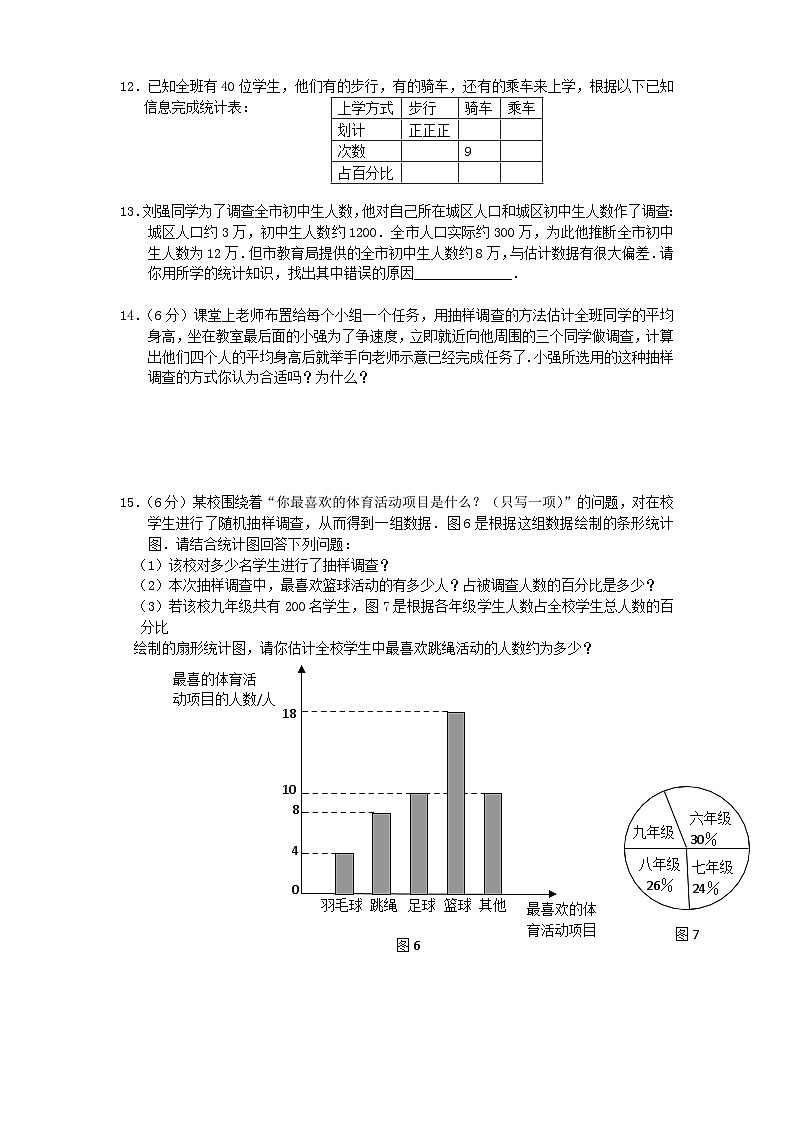 2023七年级数学下册第十章数据的收集整理与描述练习题新版新人教版第2页