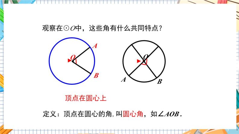 人教版数学九年级上册24.1.3《 弧、弦、圆心角》（教材配套课件）07