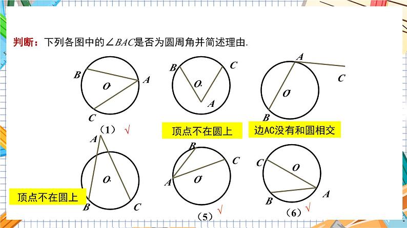 人教版数学九年级上册24.1.4《 圆周角》课件)06
