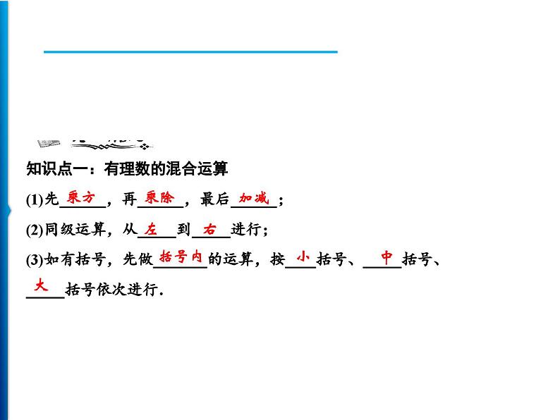 人教版数学七年级上册同步课时练习精品课件第1章 1.5.1 第2课时 有理数的混合运算 (含答案详解)05