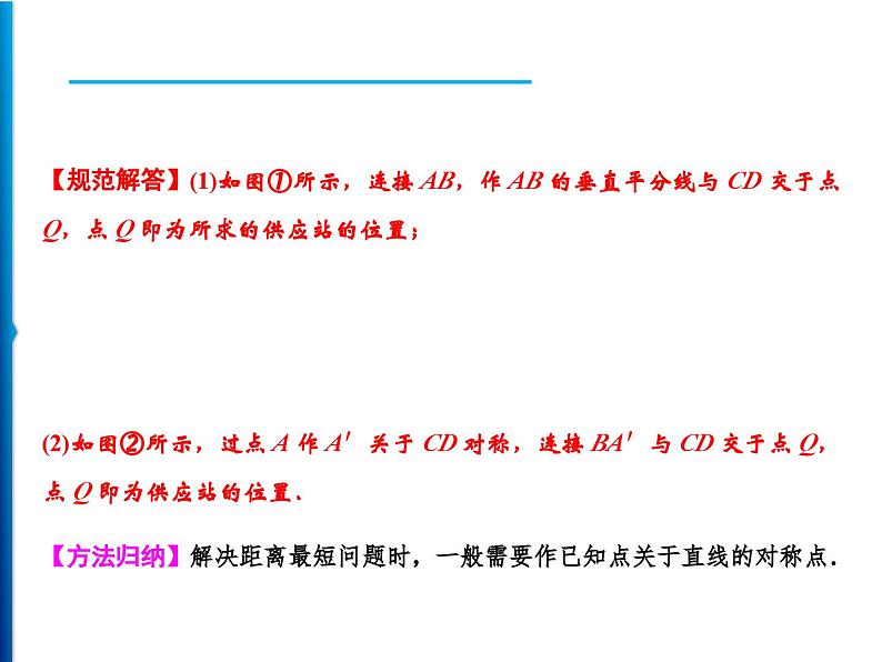 人教版数学八年级上册同步课时精品课件第13章 13.4 课题学习 最短路径问题 (含答案详解)第4页