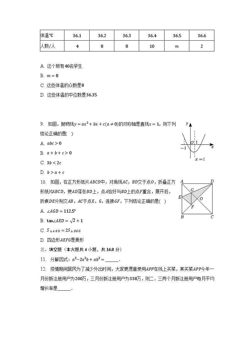 2023年山東省濰坊市高密市、臨朐縣等八縣市中考數(shù)學(xué)三模試卷（含解析）第3頁(yè)