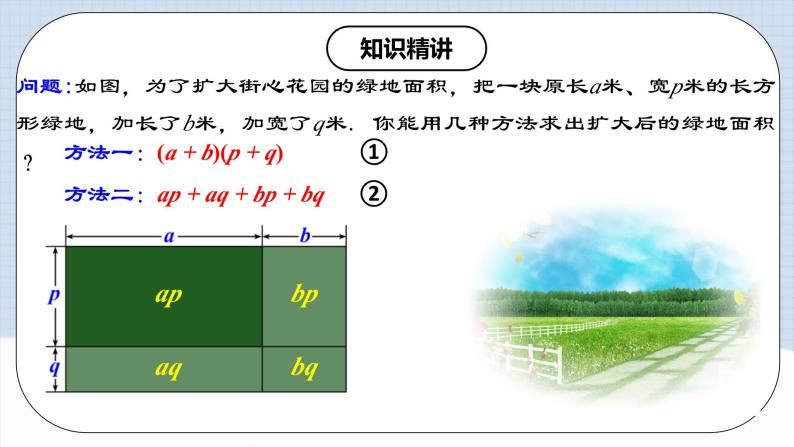 人教版初中数学八年级上册14.1.6 《多项式与多项式相乘 》 课件+教案+导学案+分层作业（含教师学生版和教学反思）05