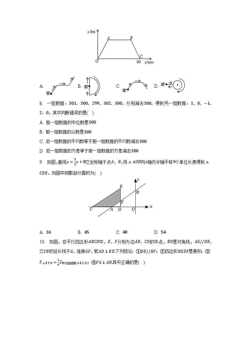 2022-2023学年河南省洛阳市老城区八年级(下)期末数学试卷(含解析)第2页