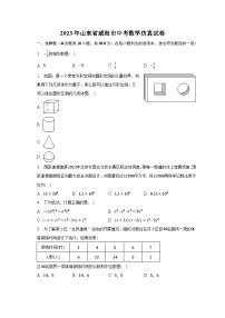 2023年山东省威海市中考数学仿真试卷(含解析)