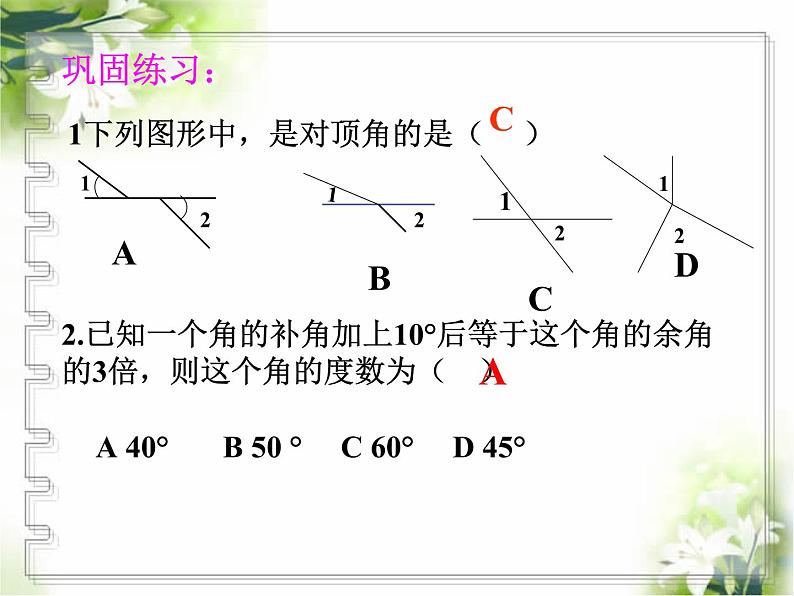 第二章相交线与平行线单元复习课件-(北师大)第4页