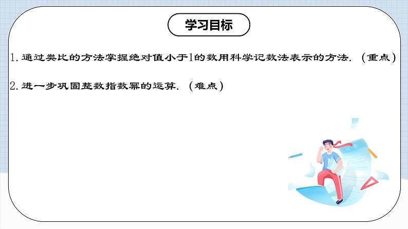 15.2.6《用科学记数法表示绝对值小于1的数》课件+教案+导学案+分层练习(含教师+学生版和教学反思)02