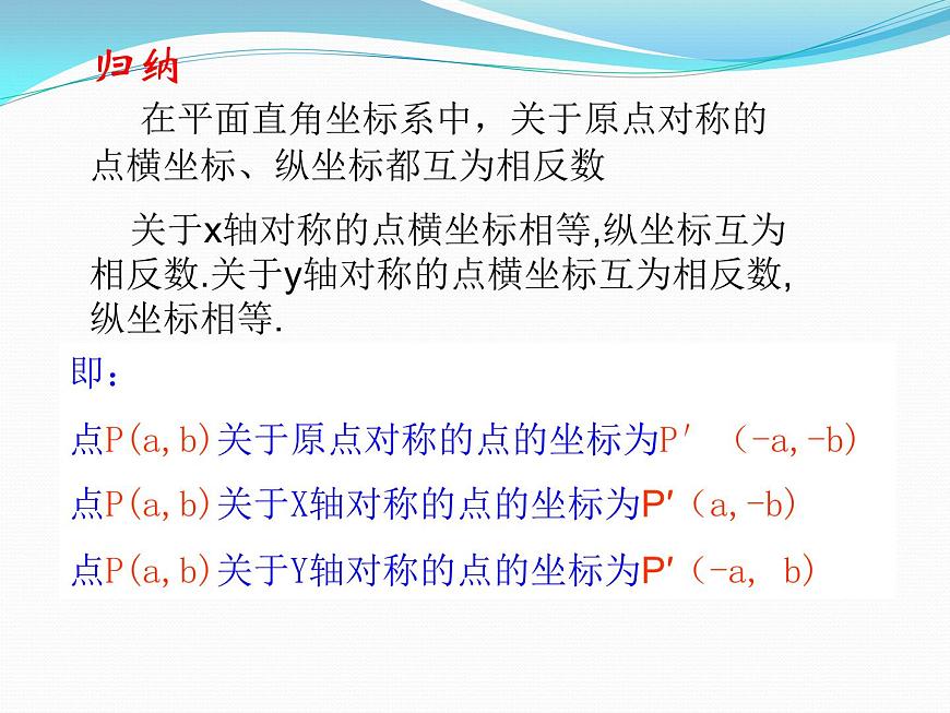 23.2.3《關(guān)于原點對稱的點的坐標(biāo)》PPT課件5-九年級上冊數(shù)學(xué)部編版第7頁