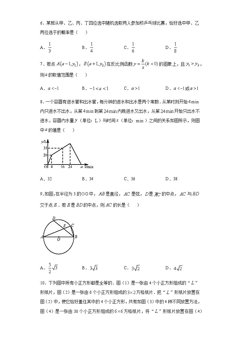 湖北省武汉市2020年中考数学试题第2页