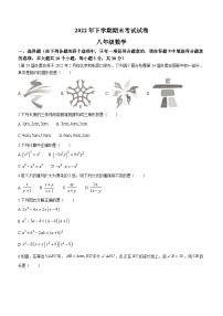 湖南省長(zhǎng)沙市瀏陽(yáng)市2022-2023學(xué)年八年級(jí)上學(xué)期期末數(shù)學(xué)試題(含答案)