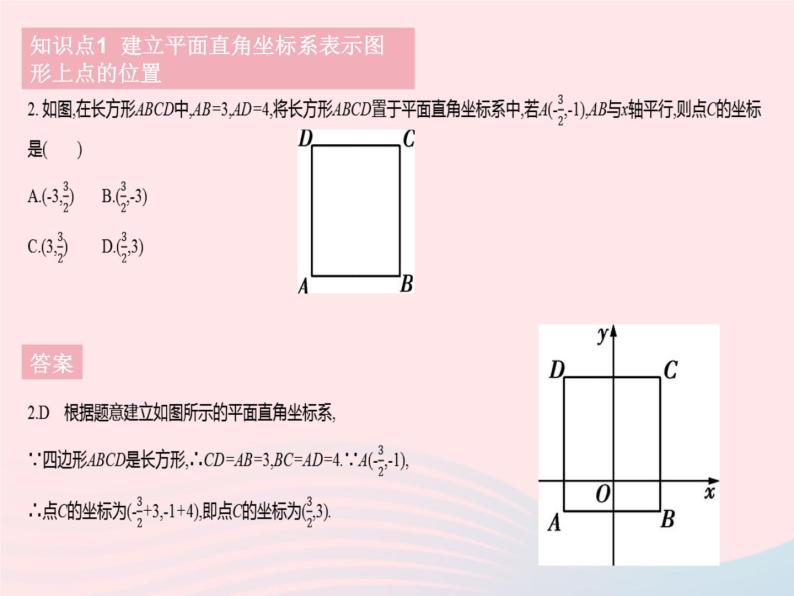 2023八年级数学下册第十九章平面直角坐标系19.3坐标与图形的位置作业课件新版冀教版04